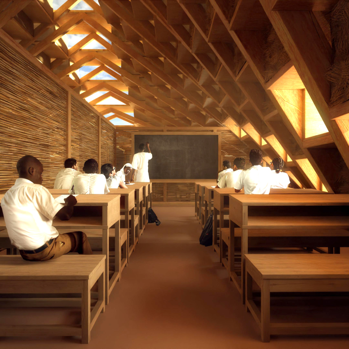 Обучение по-африкански: Почему архитекторы придумали для детей Малави школу из соломы