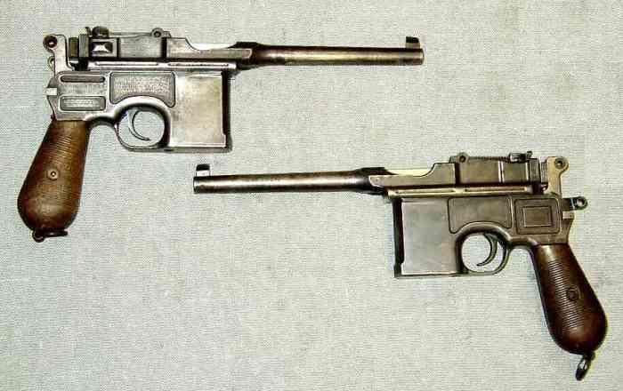 Пистолет Mauser C96: любимое оружие офицеров и революционеров
