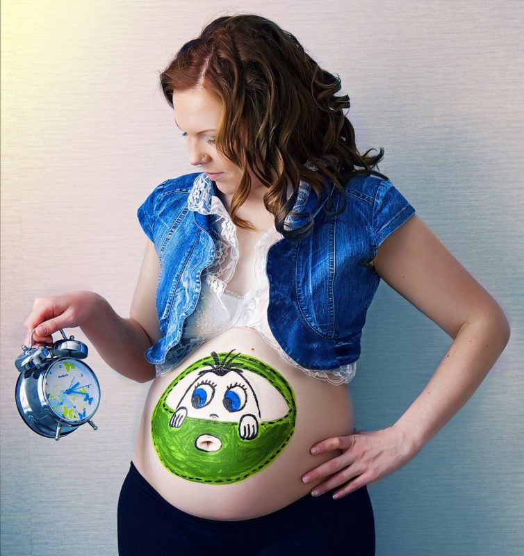 Забавные фото беременных