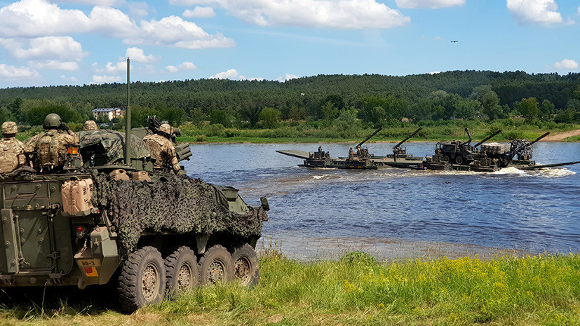 Путь НАТО: зачем США разворачивают на литовско-белорусской границе бронетанковый батальон