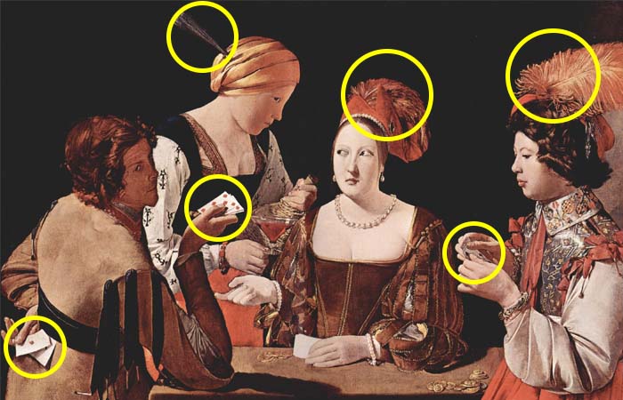«Шулер с бубновым тузом»: Как художник XVII века проставлял увлечение вином, женщинами и играми