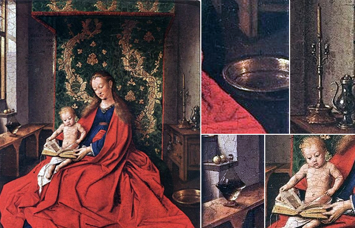 «Дева Мария с Младенцем с книгой» ван Эйка: величественный образ и скрытые символы