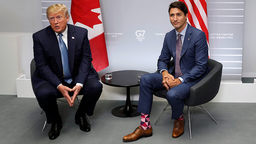 Лёд в отношениях: как складывается взаимодействие между США и Канадой при Трампе