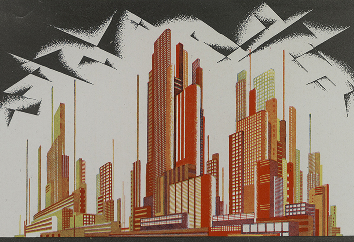 Воспоминания о будущем: Утопическая графика советского архитектора Якова Чернихова 