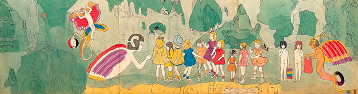  Как художник, признанный «умственно отсталым», 60 лет рисовал девочек-воительниц: Нереальное королевство Генри Дарджера