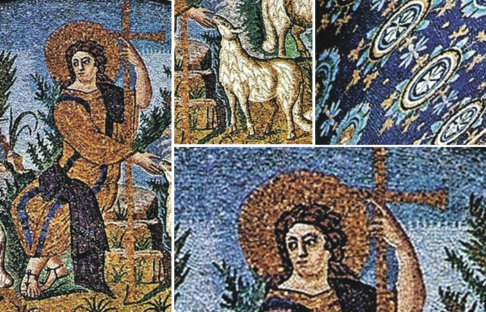 Что зашифровано в символах самой красивой мозаики Равенны: «Добрый Пастырь»