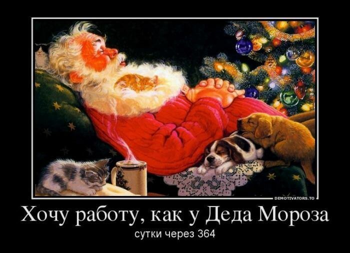 Новогодние демотиваторы от Водяной за 31 декабря 2019 на Fishki.net