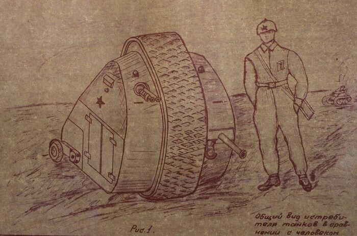 Оригинальный и ненужный: почему советский танк-шар так и не был построен