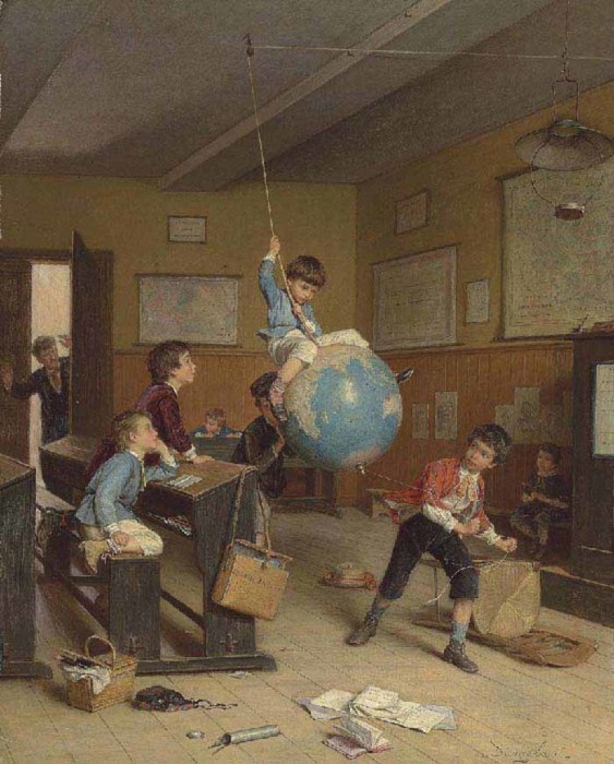 Школа на картинах старых мастеров: Порка, спящий учитель и другие интересные факты об образовании прошлого