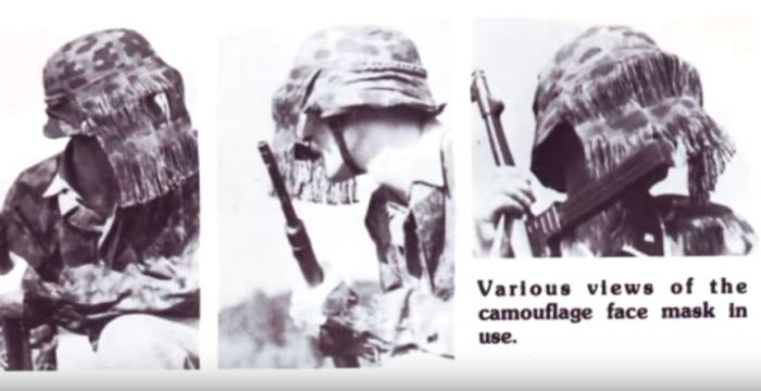Зачем немецкому солдату нужны были «волосы» на каске