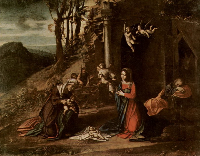 Грация, немного ню и античная идея совершенства на фресках живописца Высокого Возрождения Корреджо