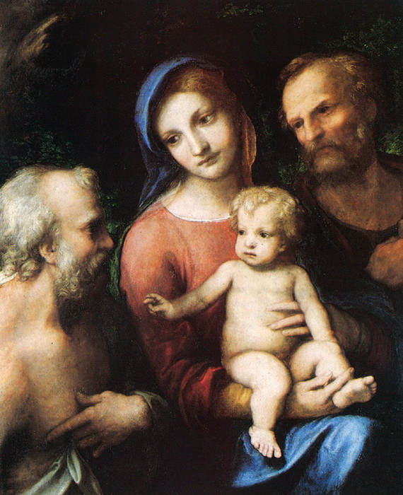 Грация, немного ню и античная идея совершенства на фресках живописца Высокого Возрождения Корреджо