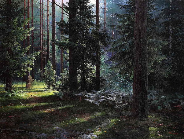 Художник из Белорусии создаёт зачаровывающие гиперреализмом пейзажи в лучших традициях классиков