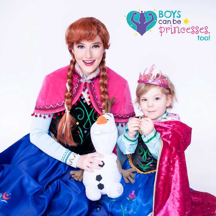 Мальчики тоже могут быть принцессами: Как фотограф помогает родителям избавляться от гендерных стереотипов