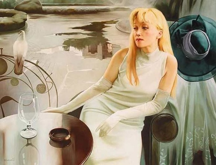 Романтика Серебряного века в стиле Арт-нуво на полотнах московской художницы Светланы Валуевой 