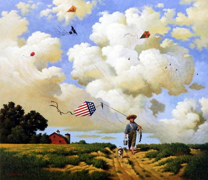 Как сын польских эмигрантов нарисовал Америку в стиле примитивизма и покорил мир: Чарльз Высоцки