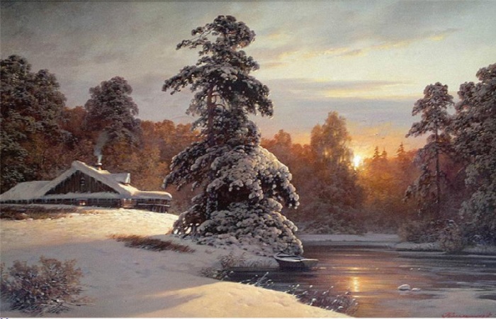 Провинциальный художник рисует очень русские пейзажи, которые возвращают в душу гармонию