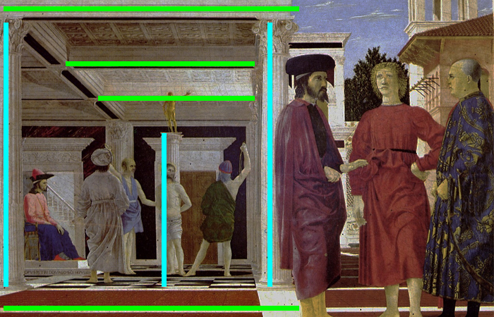 Тайны и скрытые толкования одной из самых загадочных картин: «Бичевание Христа» Пьеро делла Франческа