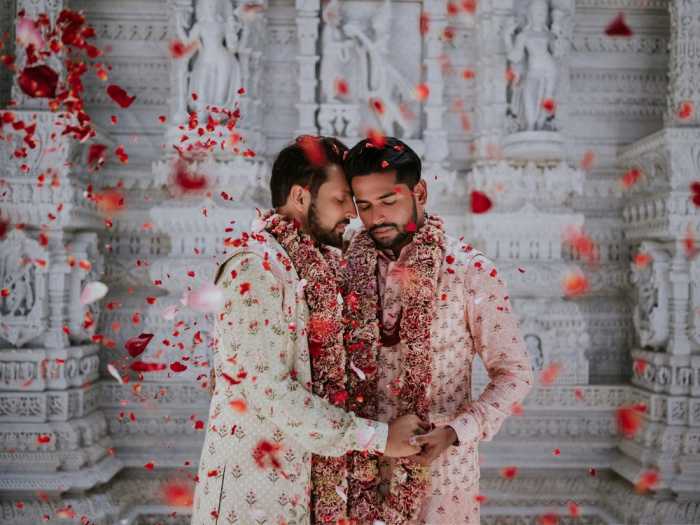 Колоритные фотографии индийской свадьбы, которая взбудоражила Интернет