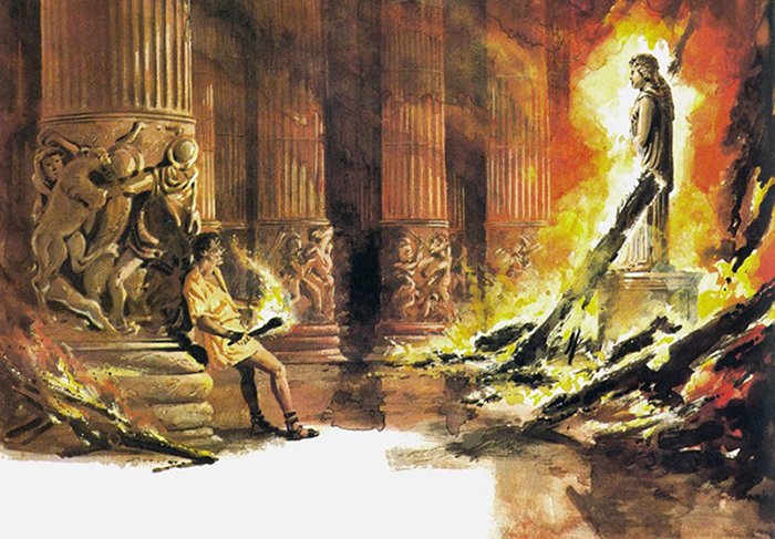 Зачем на самом деле Герострат сжёг одно из чудес света — храм Артемиды