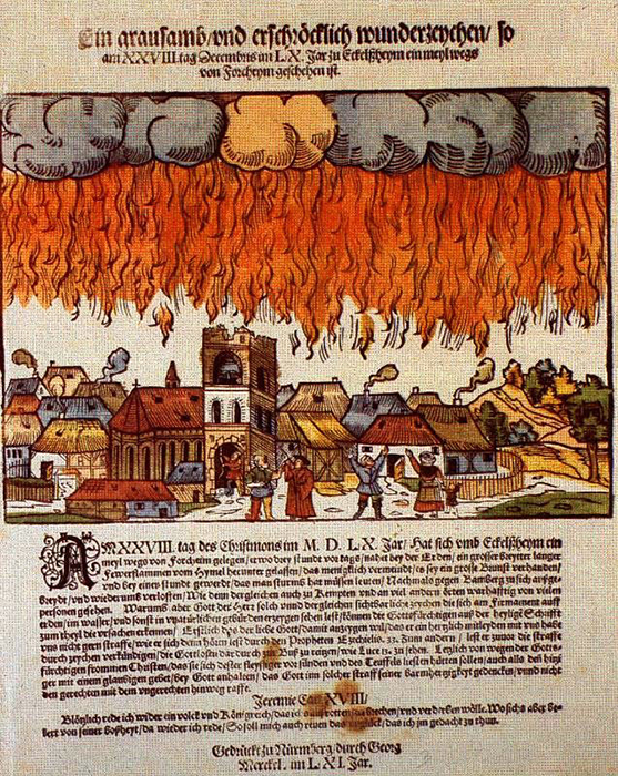 Загадочное небесное сражение над Нюрнбергом в 1561 году: Свидетельства очевидцев и мнения учёных