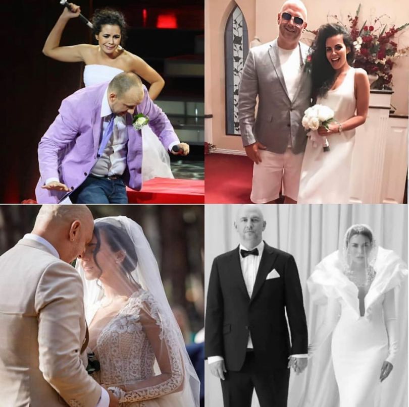 Четыре свадьбы Насти Каменских и Потапа: уникальные фото, которых не было в сети