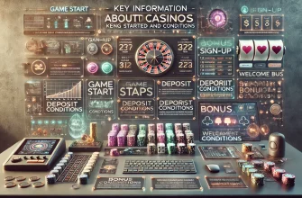 Ключевая информация о казино старт игры и условия